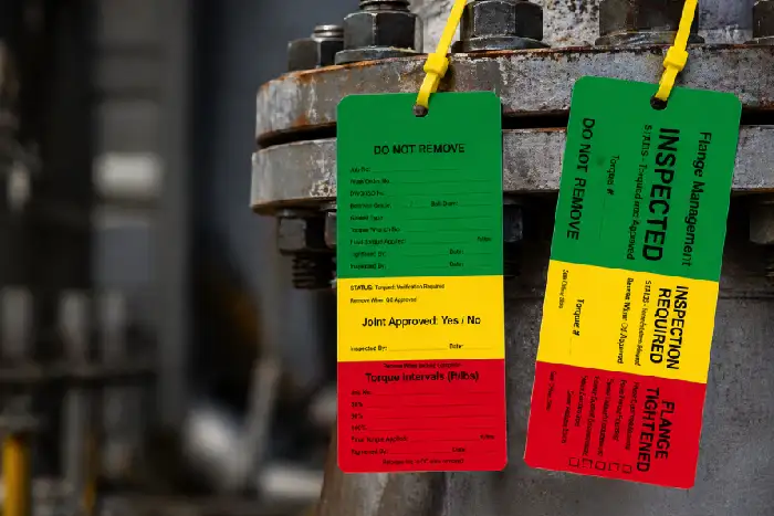 Industrial lockout tags